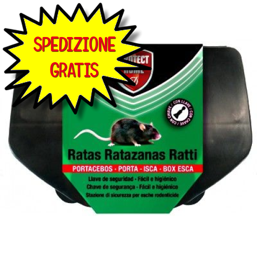 PROTECT HOME BOX PORTA ESCA PER RATTI