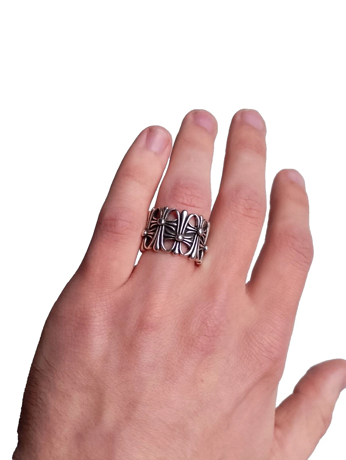 Sin Piedras Joyería Chrome Hearts para hombres