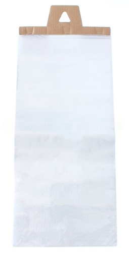 Paquete de 1000 - bolsas de periódico transparentes de 10"" x 21"" - 0,8 mil - bolsa de plástico de alta resistencia - Imagen 3 de 3