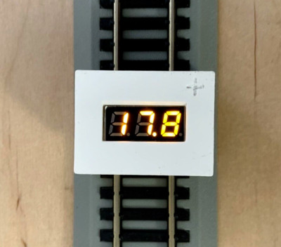 Bob's HO Train Track Cube - Voltage Tester for Atlas, Bachmann , Mantua & Others
