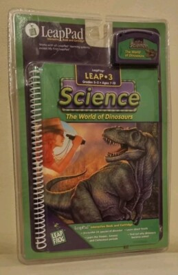 Leap 3 Science Leappad the World of Dinosaurs (Leapfrog) BRAND NEW