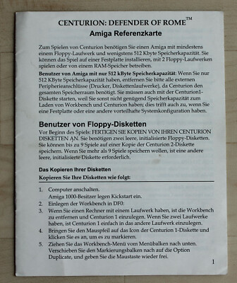 Zubehör für das Computerspiel Centurion: Defender of Rome