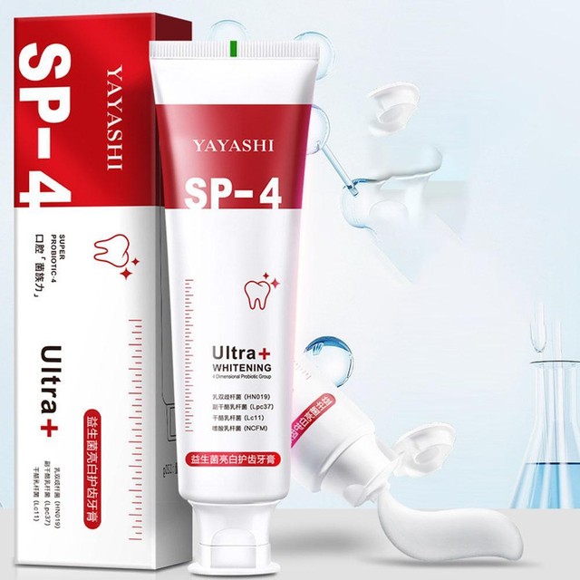 Sp-4 Probiotic Toothpaste Ultra+ SP-4 Brightening Toothpaste Fresh Breath O8C2 Sp-4 Probiotic Toothpaste Ultra+ SP-4 Brightening Toothpaste Fresh Breath O8C2