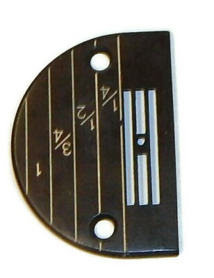 INDUSTRIAL SEWING MACHINE NEEDLE PLATE FOR JUKI BROTHER CONSEW #147150 BLACK