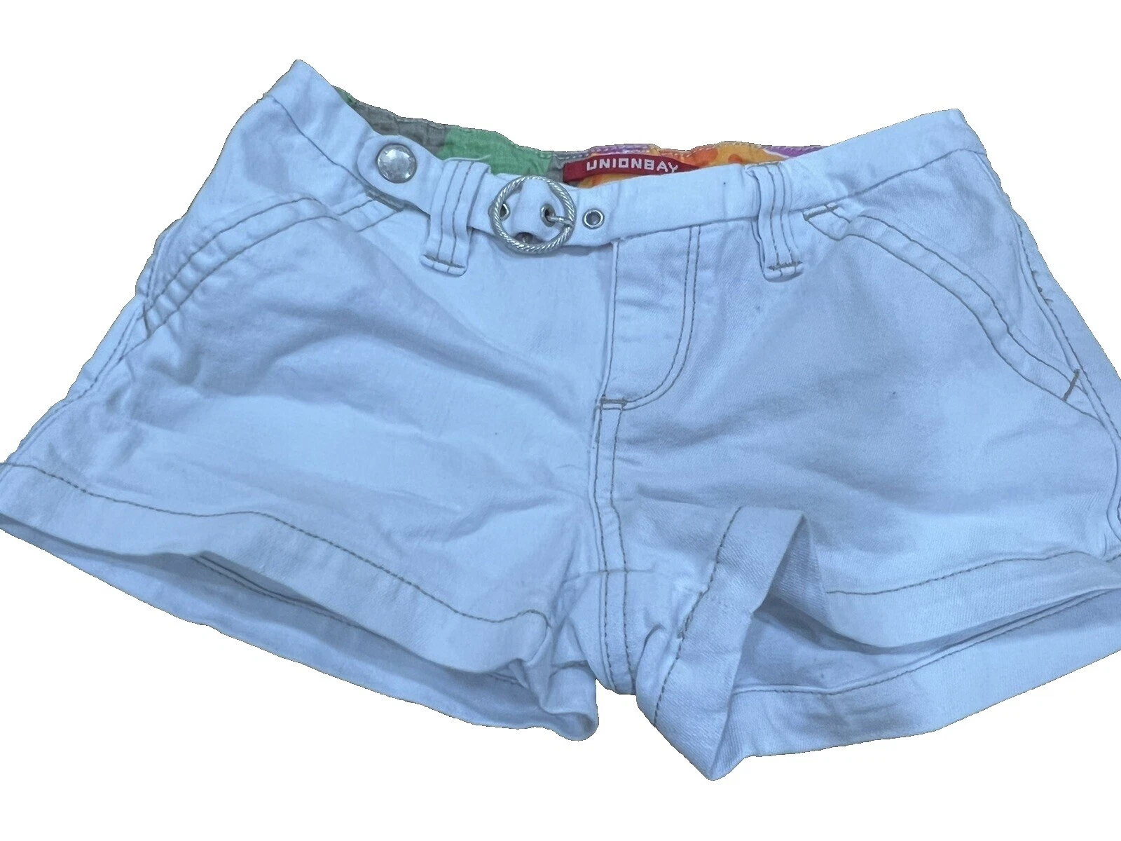 Pantalones cortos de tamaño 7 para niñas UNIONBAY