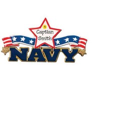 Personalized Christmas Ornament American Navy Military Special Forces Troops