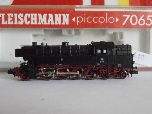 Locomotive Vapeur DB BR65 – Fleischmann 7065 – Échelle N – Analogique – Très Bon état