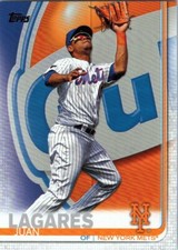 2019 Topps #381 Juan Lagares New York Mets