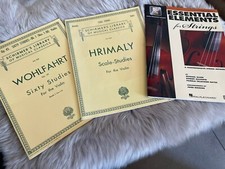 3 Violin Books