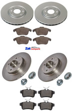 FOR PEUGEOT 5008 1.6 HDi VTi 2008-2016 FRONT & REAR BRAKE DISCS AND PADS SET NEW