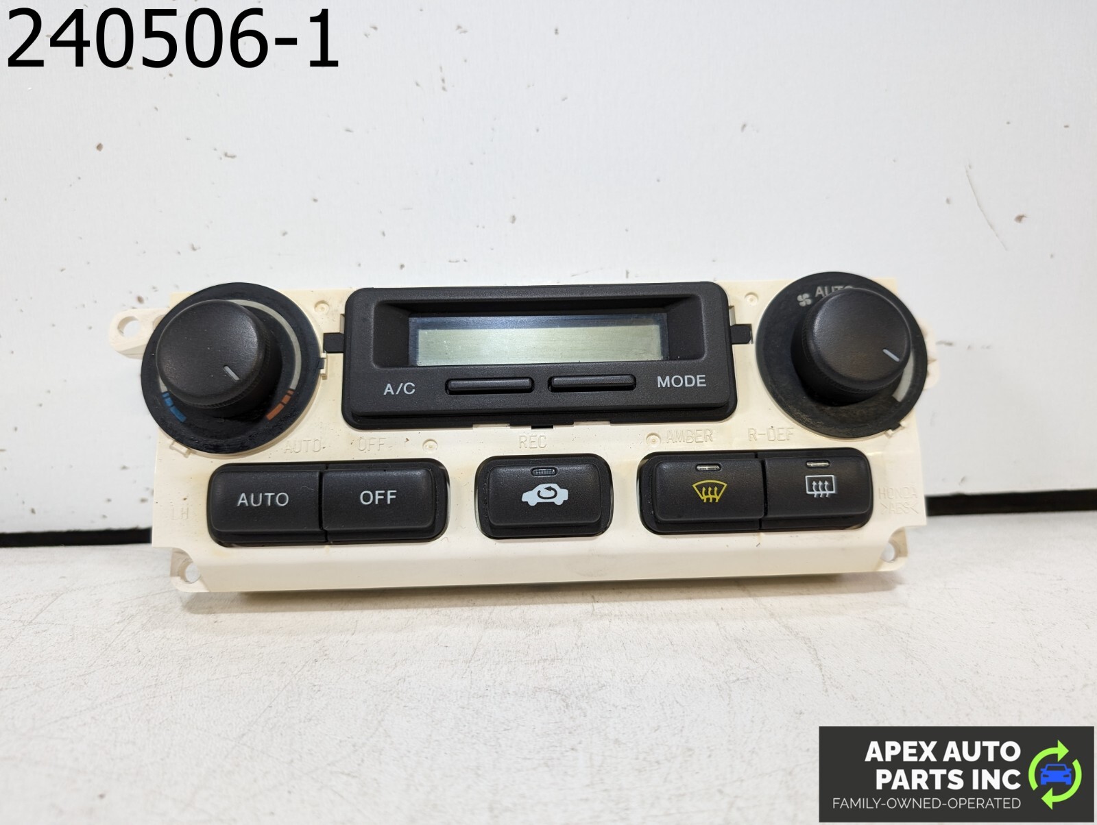 OEM 2002 Acura TL 3.2L Climate Control Switch 79600-S0K-A42 for A/C Heat Temperature