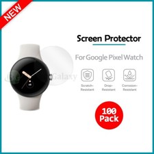 100-Pack LCD Ultra Clear HD Screen Protector for Android Google Pixel Watch
