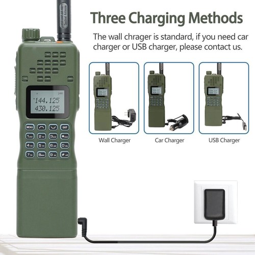 Baofeng AR-152 15 W V/UHF Militär Taktisches Zwei-Wege-Radio 12000mAh Tragbar 128Ch - Bild 9 von 10