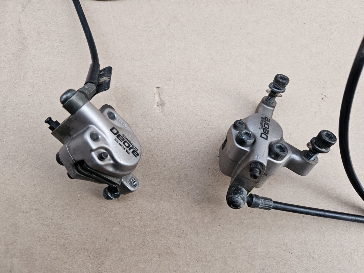 Shimano Deore Hydraulic Disc Brakes Calipers Levers BL-M556