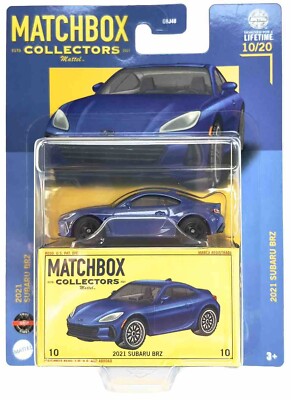 MATCHBOX 2021 SUBARU BRZ MATCHBOX COLLECTORS PREMIUM