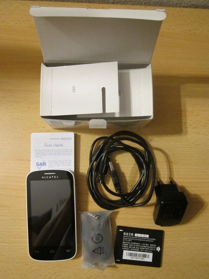 ALCATEL ONE TOUCH POP C3 Telefono Movil Libre COMPLETO PARA PIEZAS Smartphone - Imagen 3 de 4