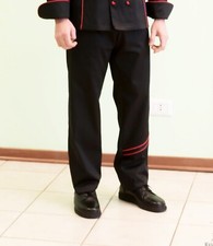 PANTALONE CUOCO CHEF CAMERIERE CHEF CUCINA RISTORANTE DA LAVORO UOMO