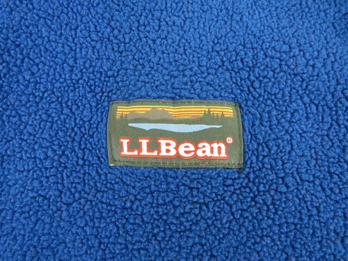LL Bean Fleece Jacket Men’s Large Regular Blue Full Zip - Bild 8 von 10