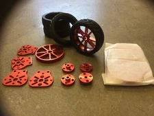 osepp two wheeler robotic kit replacement rubber tires upgrade arduino wheels 