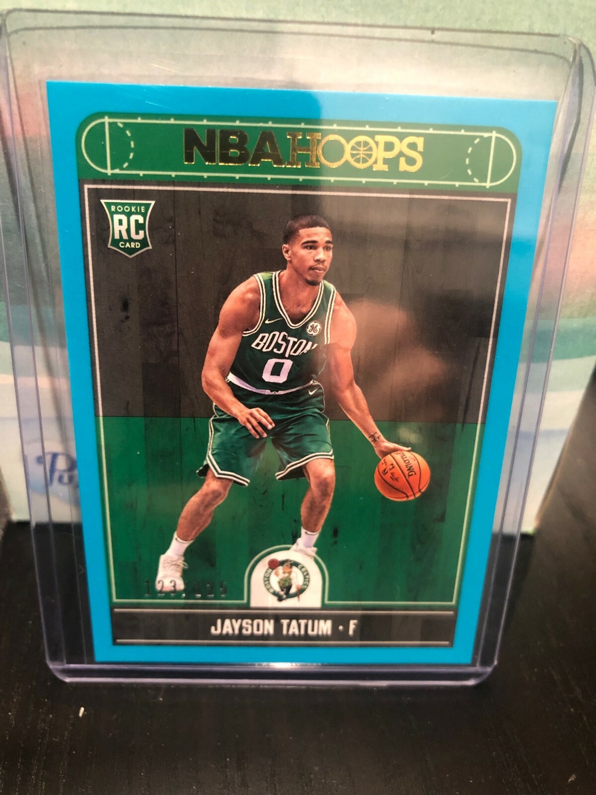 2017-18 Panini NBA Hoops Teal 123/125 Jayson Tatum #253