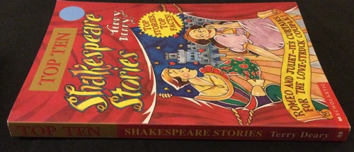 Top Ten Shakespeare Stories by Terry Deary (1999 Paperback) = LIKE NEW!! - Picture 5 of 5