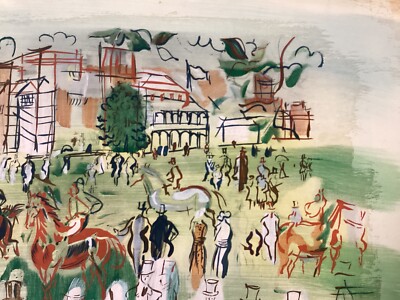 Raoul Dufy Hand-Colored Lithograph 