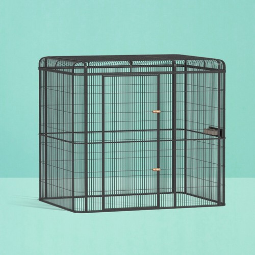 i.Pet Bird Cage Large Walk-in Aviary Budgie Perch Cage Parrot Pet Huge 203cm - Picture 7 of 7