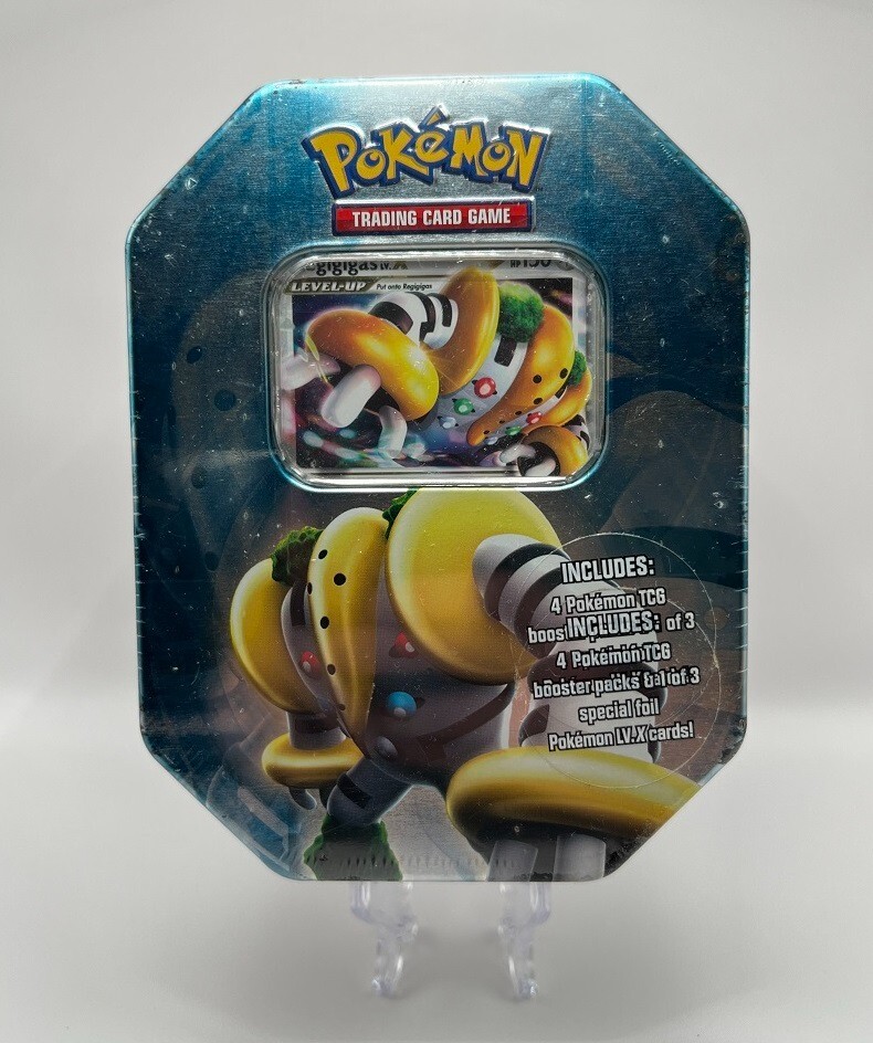402840*) Pokemon 2009 Regigigas LV.X Collector's Tin - Factory