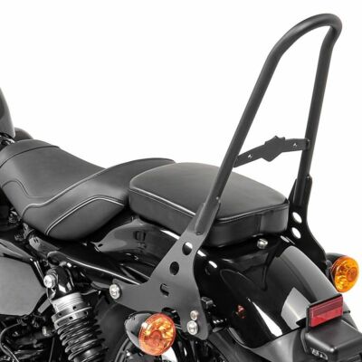 Schienalino Sissy Bar Per Harley Davidson Sportster XL 883/1200 (1996-2003) - Nero, Sgancio Rapido - Foto 12