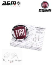 STEMMA LOGO SIGLA DITTA POSTERIORE ORIGINALE FIAT 500 PANDA 312 TIPO 735565897