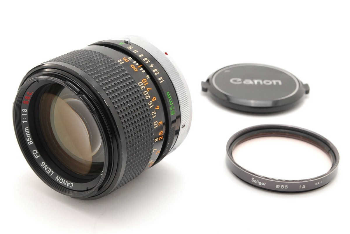 キャノン FD85mm 1-1.8 SSC Canon FD 85mm f1.8 SSC Prime Portrait Lens (AS-IS) PLEASE