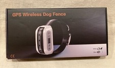 GPS Wireless Dog Fence Pet Containment System Waterproof Training Collars