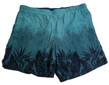 Speedo Men's Size M Swim Trunks Elastic Waist Mesh Lining Drawstring Lightweight