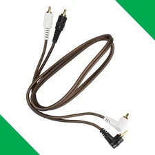TIMPANO 3 FEET LONG 2 CHANNEL OFC RCA AUDIO SIGNAL CABLE TPT-RCA X3FT 