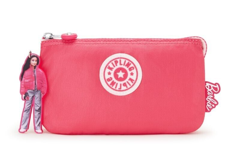 Kipling CREATIVITY L Barbie Creativity Large Pouch - Lively Pink RRP £39