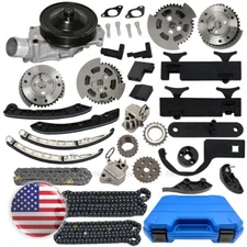 Timing Chain Kit Camshaft Gear Tool Fit Jaguar F-Type F-Pace XF XK XJ XKR-S 5.0L