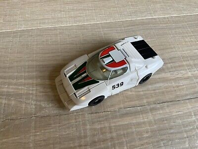 Slapdash Powermaster - 1988 Vintage G1 Transformers Formula-1 Action Figure  - Wheeljack's Lab