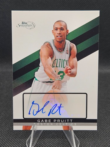 GABE PRUITT - 2008-09 Topps Signature - Autographs #TSA-GP /1199 (AU) - 第 1/2 張圖片