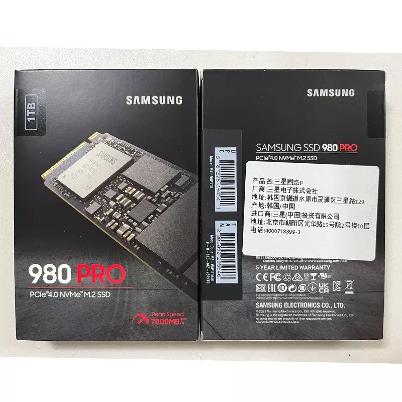 Samsung 980 PRO 1TB Internal Gaming SSD PCIe Gen 4 x4 NVMe MZ-V8P1T0B/AM -  Best Buy