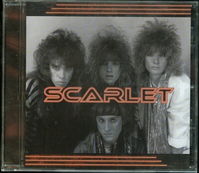 Scarlet self titled CD new hair glam melodic hard rock s/t same St. Warren