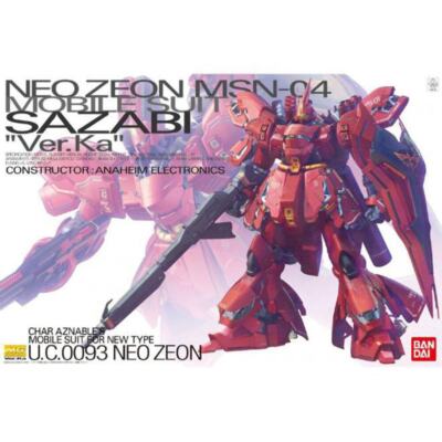 Bandai 1/100 MG MSN-04 SAZABI Ver. Ka 505545 4573102554574| eBay