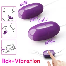 Double Egg Vibrator - USB Powered for Clit & G-Spot Pleasure, Discreet & Strong