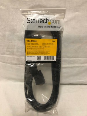 STARTECH: 3M MONITOR VGA VIDEO CABLE 15pin HD15 to HD15 M/M  EAN: 65030847711