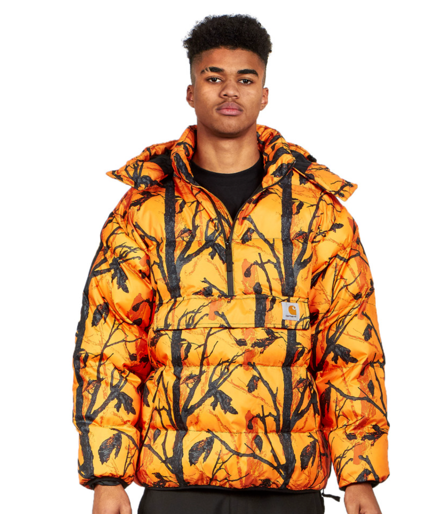 threadbare quilted parka jacket