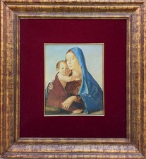 Madonna con Bambino, olio su tavola