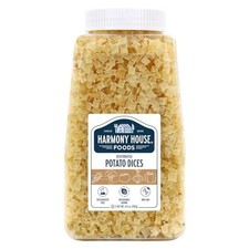 Dehydrated Diced Potatoes 10.5oz for Hash Browns Stews Soups Home Fries