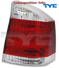 TYC 11-0318-21-2 Heckleuchte links Rücklicht Hecklicht Rückleuchte für Opel 