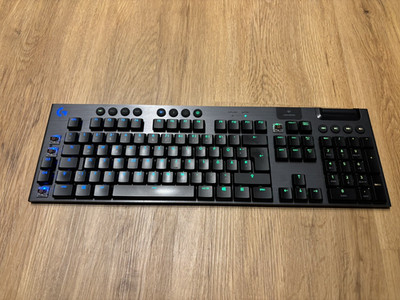 Logitech G915 TKL Tactile Kabellose Gaming-Tastatur, Deutsch (Qwertz) - Carbon