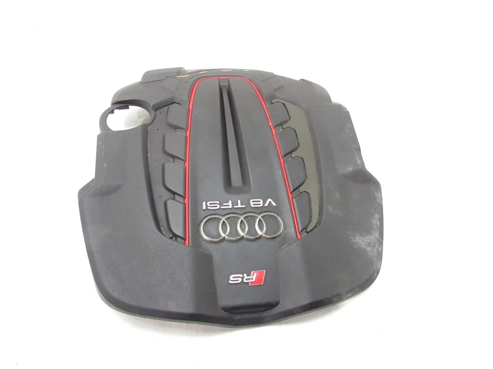 Audi RS7 C7 2017 aspecto del motor cubierta panel embellecedor con carbono 12-18 | Foto 3 de 4