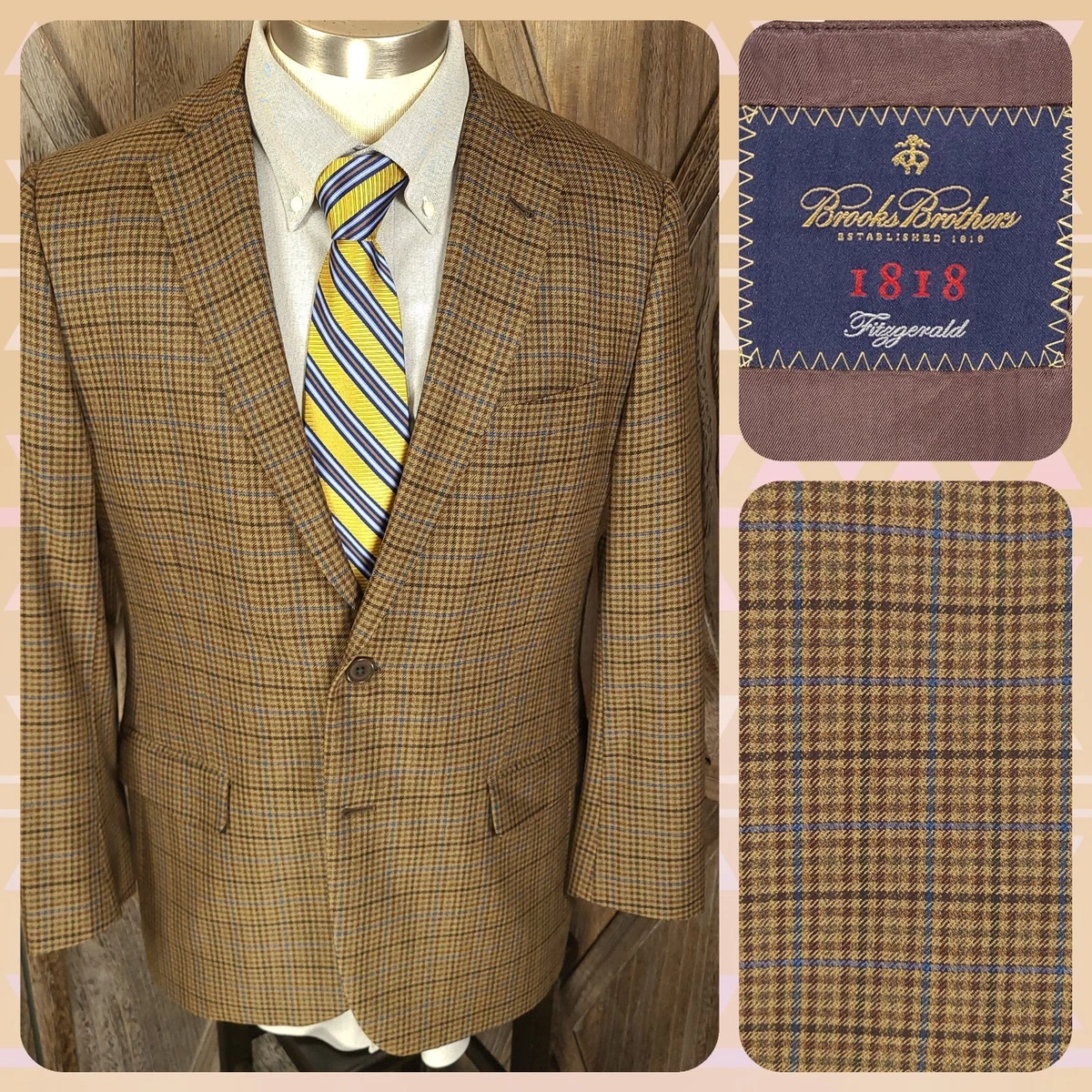 Brooks Brothers 40 Jacket Suits & Blazers for Men for sale | eBay